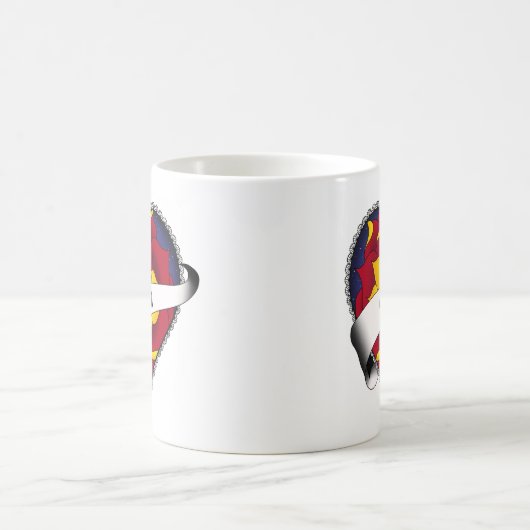 Roos hart moeder Tattoo Koffiemok (Center)