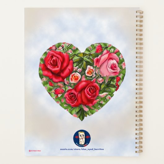 Roos hart Planner (Achterkant)