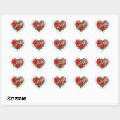 Roos hart Sticker (Vel)