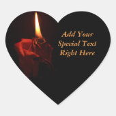 Roos Hart Sticker (Voorkant)