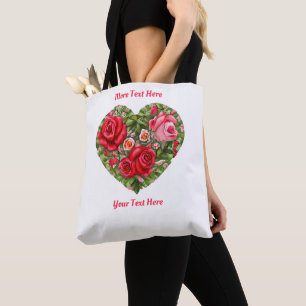  Roos hart Tote Bag