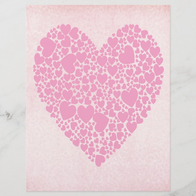 Roos harten (Voorkant)