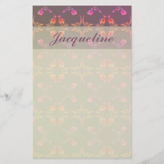 Roos harten en krottenbakkerij briefpapier (Voorkant)