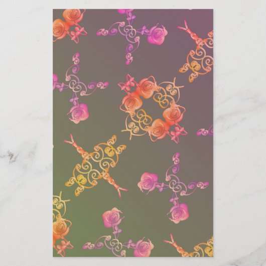 Roos harten en krottenbakkerij briefpapier (Achterkant)