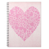 Roos harten notitieboek (Voorkant)