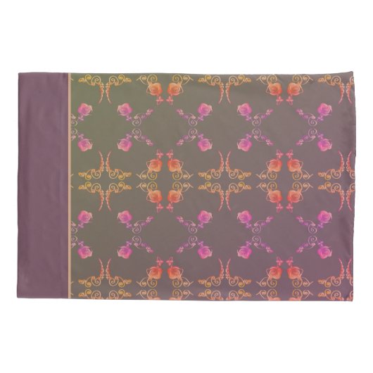 Roos Harten op de Kussensloop van Plum Moss (Achterkant)