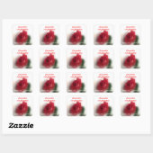 Roos Haze Save the Date Sticker (Vel)