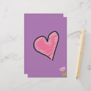 Roos-Heart Briefpapier