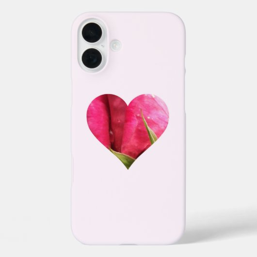 Roos Heart Case-Mate iPhone Case (Achterkant)