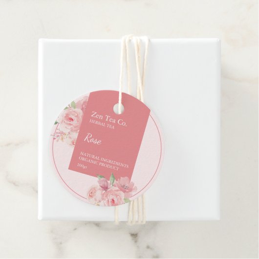 Roos Herbal Tea Business Label (In situ)