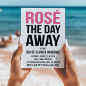 Roos het Day Away Summer Party Kaart