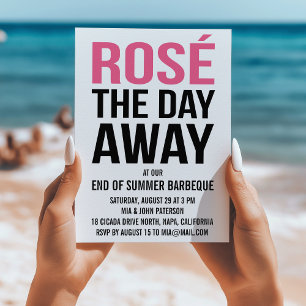 Roos het Day Away Summer Party Kaart