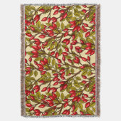 Roos heupen, rood, groen, geel deken (Voorkant Verticaal)