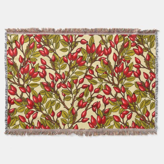 Roos heupen, rood, groen, geel deken (Voorkant)