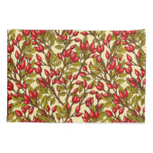 Roos heupen, rood, groen, geel kussensloop (Achterkant-Links)