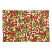 Roos heupen, rood, groen, geel kussensloop (Achterkant-Rechts)