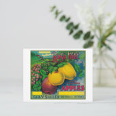 Roos Hill Apple Crate LabelWatsonville, CA Briefkaart (Staand voorkant)