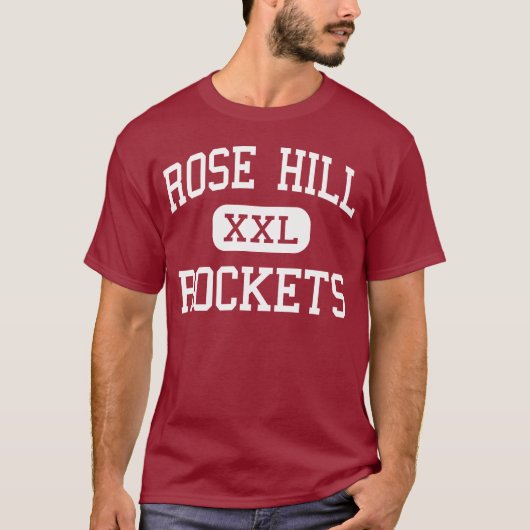 Roos Hill - Rockets - High Roos Hill Kansas T-shirt (Voorkant)