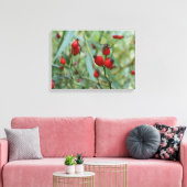 Roos hip Autumn Phto Stretched Canvas Print (Insitu (Woonkamer))