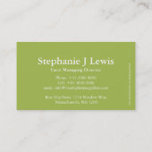 Roos hip herbal boerderij provider visitekaartje (Achterkant)