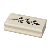 Roos Hip, Kruiden Planten Houten Stempel (Stempel)