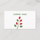 Roos Hip Visitekaartje (Achterkant)