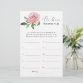 Roos - Hoe oud was de bruid om mee te spelen (Staand voorkant)