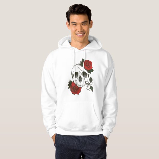 roos hoesje hoodie (Voorkant volledig)