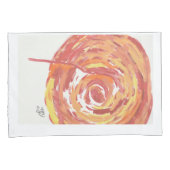 Roos Hoesjes Kussensloop (Voorkant-Rechts)