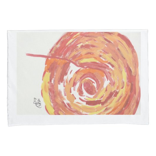 Roos Hoesjes Kussensloop (Voorkant-Rechts)