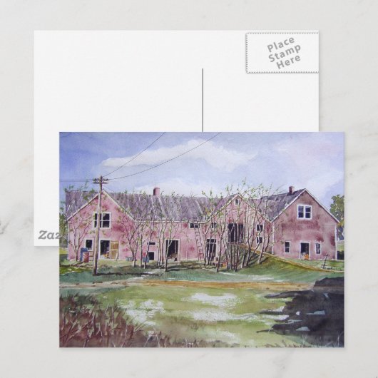 Roos House - briefkaart (Voorkant / Achterkant)