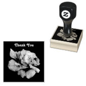 Roos (hout) Stempel - Aanpassen (Gestempeld)