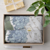 Roos Hummingbird Dragonfly Frans Script Honeybee Tissuepapier (Geschenk)