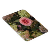 Roos Hydrangea Arrangement Magnet Magneet (Rechterzijde)