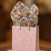  Roos Hydrangea Floral Tissuepapier