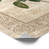  Roos III Botanisch Poster (Hoek)