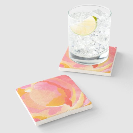 ROOS III STENEN ONDERZETTER (Zijkant)