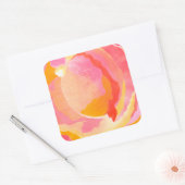 ROOS III VIERKANTE STICKER (Envelop)