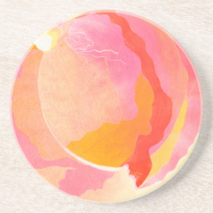 ROOS III ZANDSTEEN ONDERZETTER