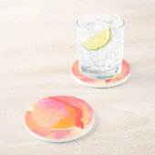 ROOS III ZANDSTEEN ONDERZETTER (Zijkant)