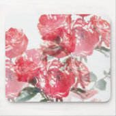 Roos illusie art Muismat (Voorkant)