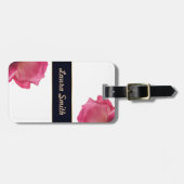 Roos. Illustratie. Bagagelabel (Voorkant horizontaal)