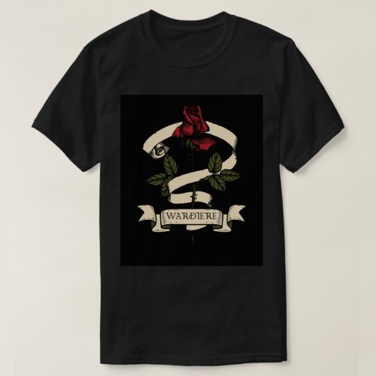 Roos Illustratie T-shirt (Design voorkant)