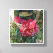 Roos in Bloom Canvas Print (Voorkant)