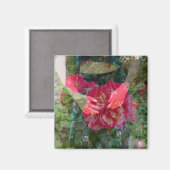 Roos in Bloom Magnet (Voorkant / Achterkant)