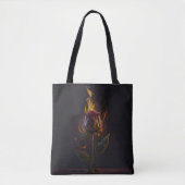 roos in brand tote bag (Voorkant)