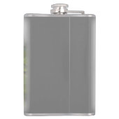 Roos in de herfst heupfles (Achterkant)