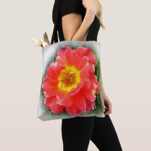 Roos in de herfst tote bag