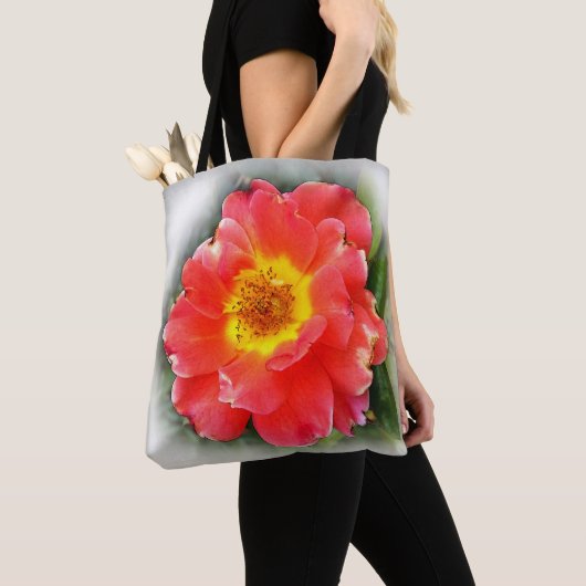 Roos in de herfst tote bag (Dichtbij)