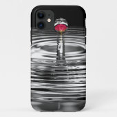 Roos in Droplet Case-Mate iPhone Case (Achterkant)